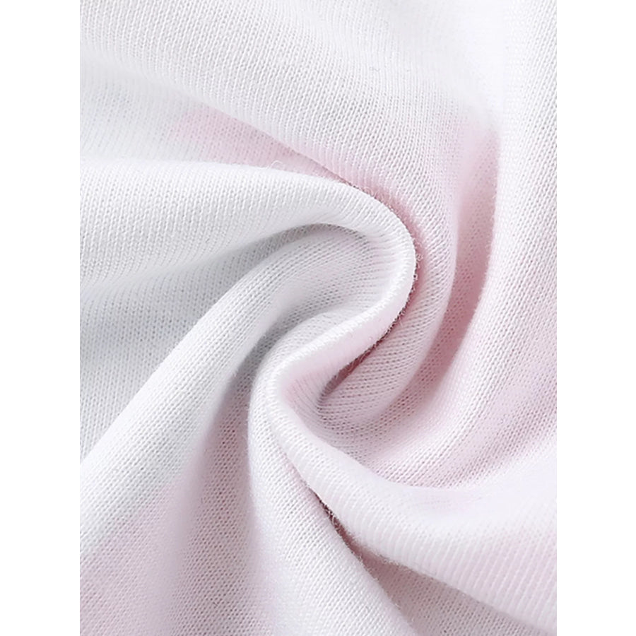 Children’s Flamingo Graphic Ruffle Sleeve T-Shirt Apparel and Accessories