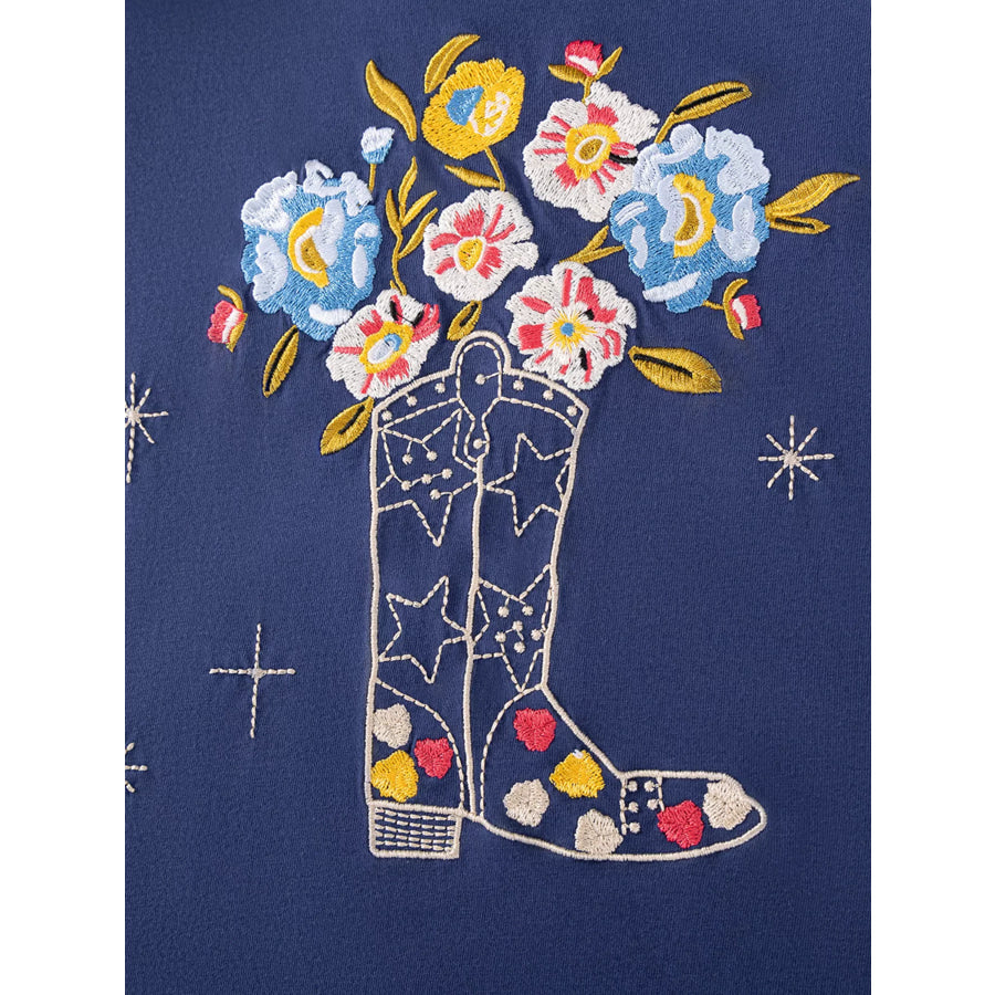 Children’s Floral Boot Ruffle Sleeve Casual Dress Apparel and Accessories