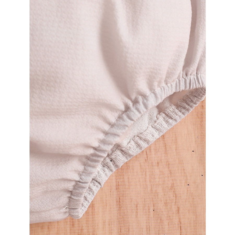Children’s Floral Embroidered Striped Top and Bottom Set Apparel and Accessories