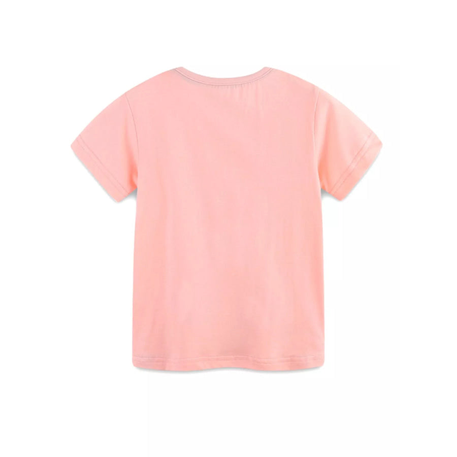 Children’s Floral Print Crew Neck T-Shirt Apparel and Accessories