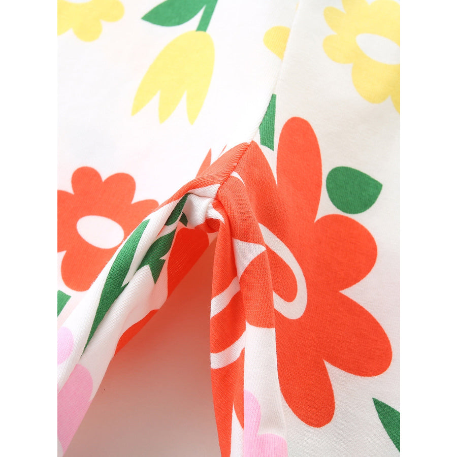 Children’s Floral Print Shorts Apparel and Accessories