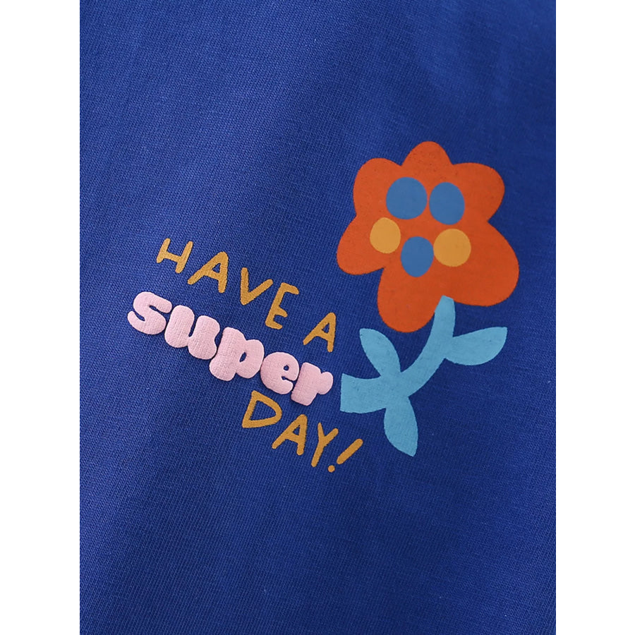 Children’s Floral Short Sleeve Tee and Shorts Set Apparel and Accessories