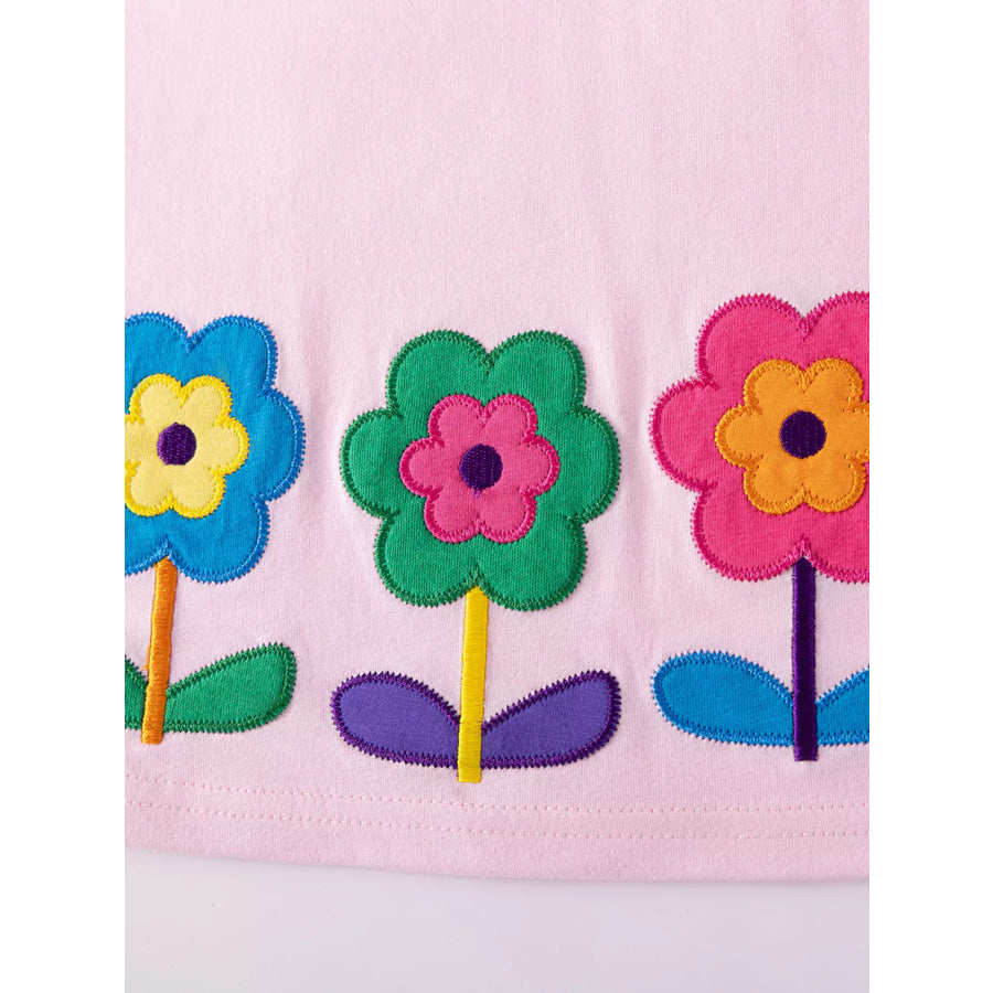Children’s Floral Top & Capri Pants Set Apparel and Accessories