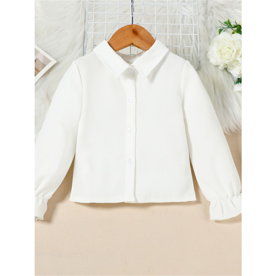 Children’s Flounce Sleeve Shirt and Skort Set Apparel and Accessories
