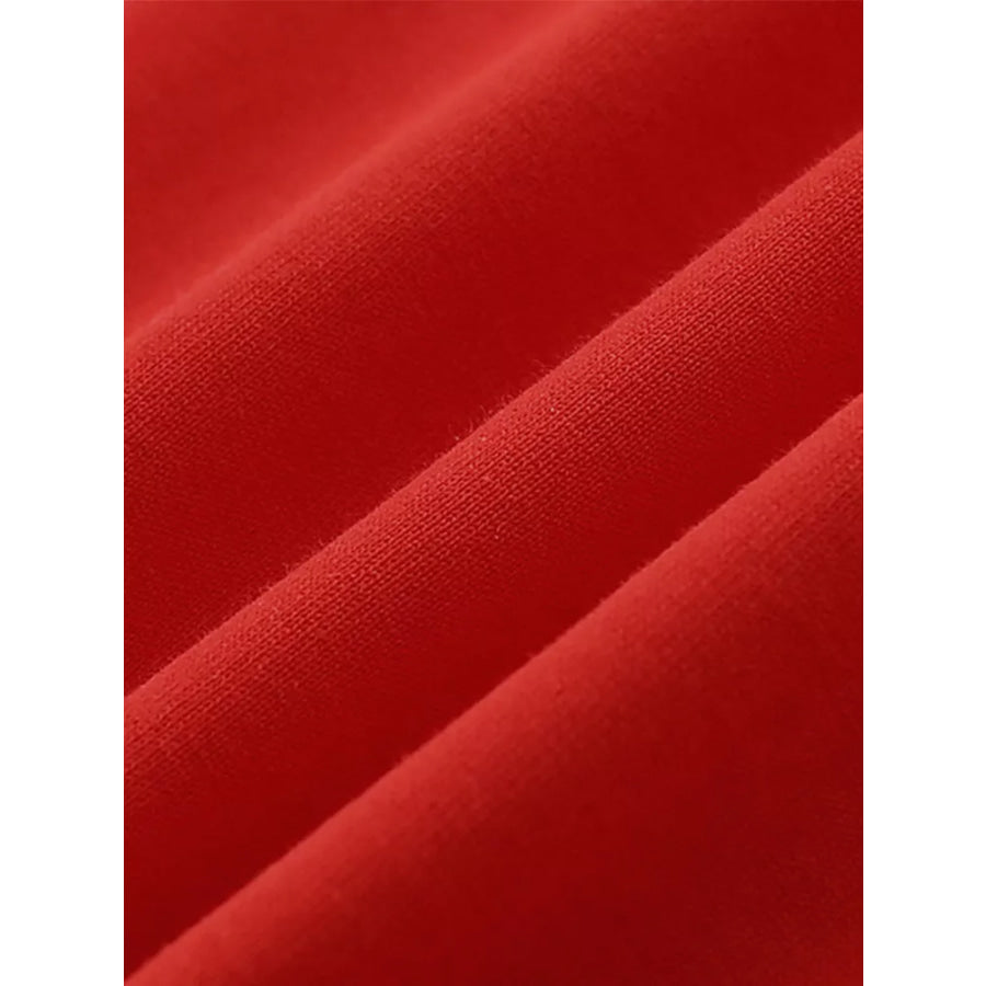 Children’s Flower Round Neck Tee and Shorts Set Apparel and Accessories