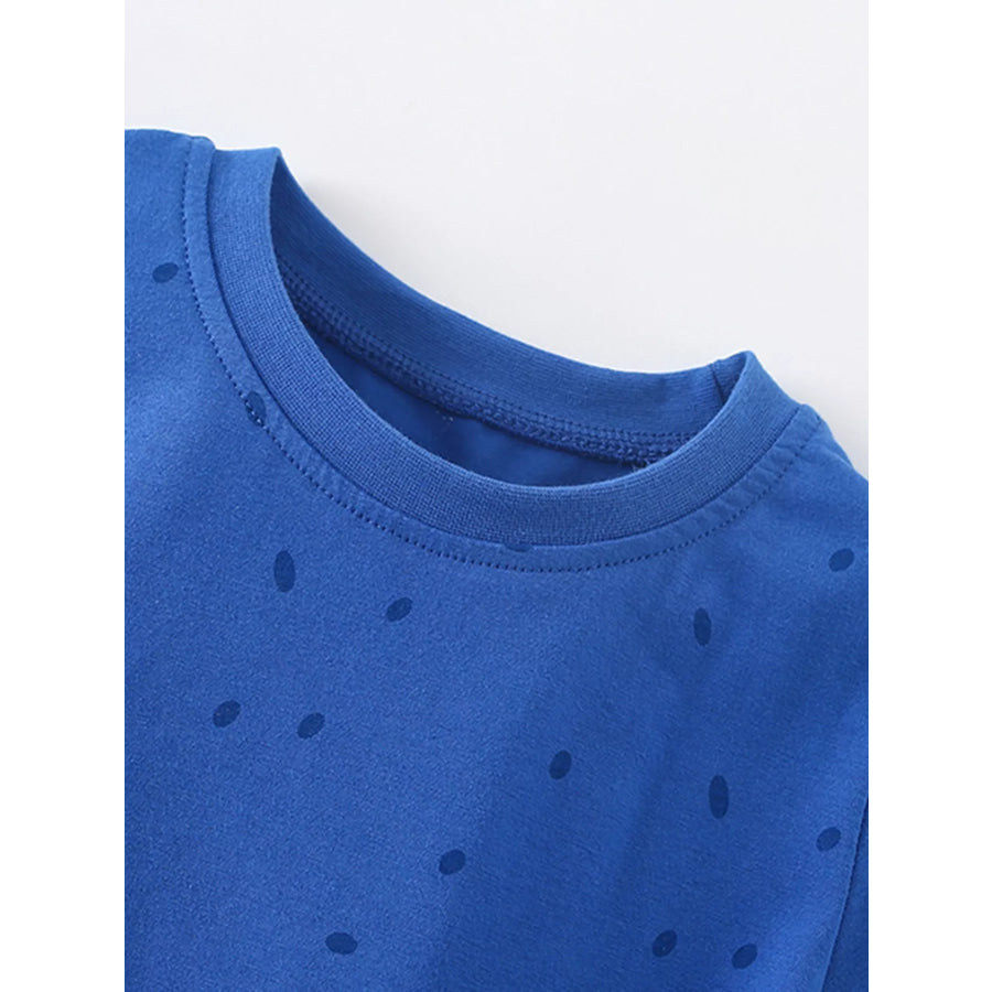 Children’s Flower Sequin Short Sleeve Dress Apparel and Accessories