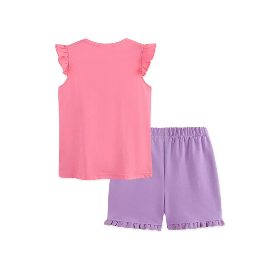 Children’s Friends Forever Birdie Graphic Top and Shorts Set Apparel and Accessories