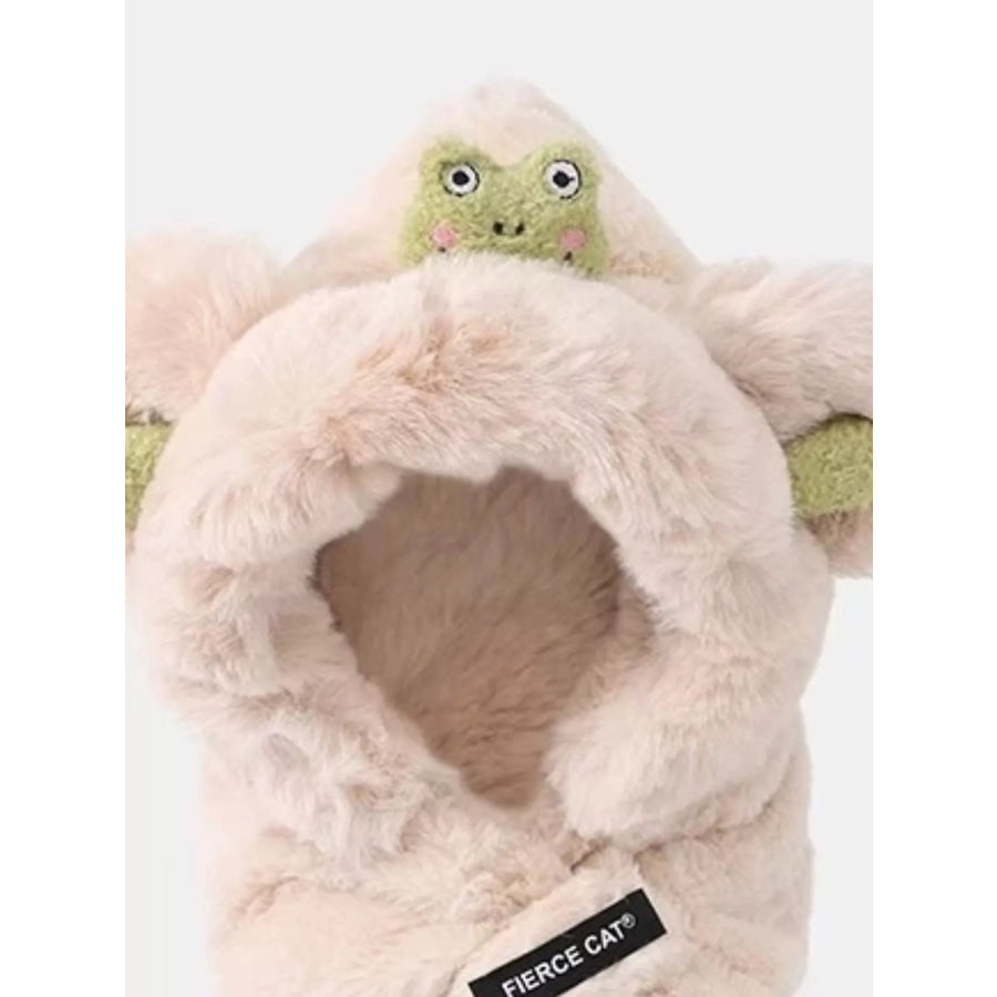 Children’s Frog Plush Scarf Hat Apparel and Accessories