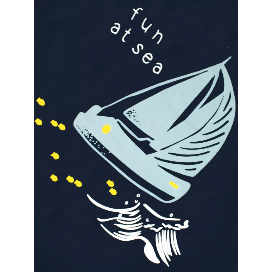 Children’s Fun at Sea Graphic Long Sleeve T-Shirt Apparel and Accessories