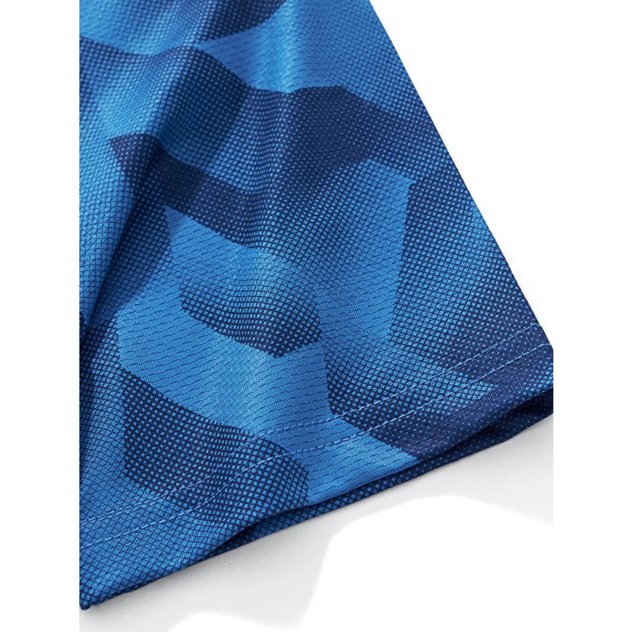 Children’s Geometric Print Quick Dry Sport Set Apparel and Accessories