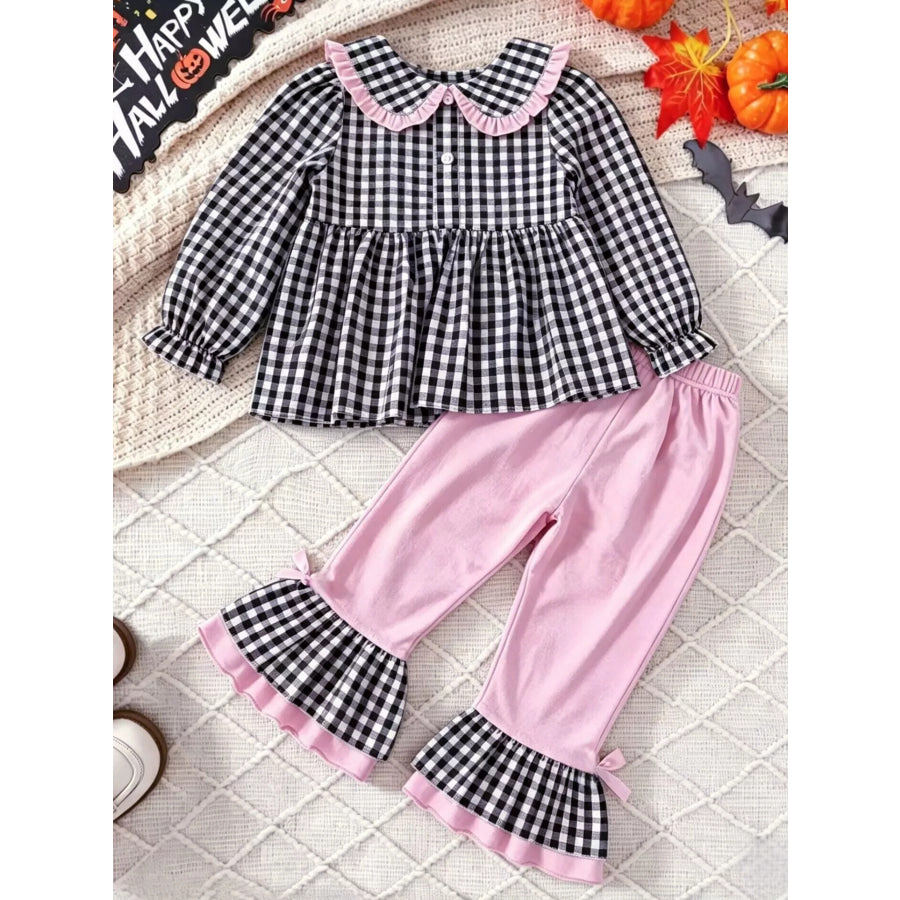 Children’s Ghost Long Sleeve Top and Pants Set Apparel and Accessories