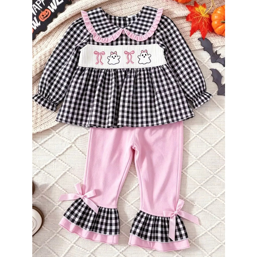 Children’s Ghost Long Sleeve Top and Pants Set Apparel and Accessories