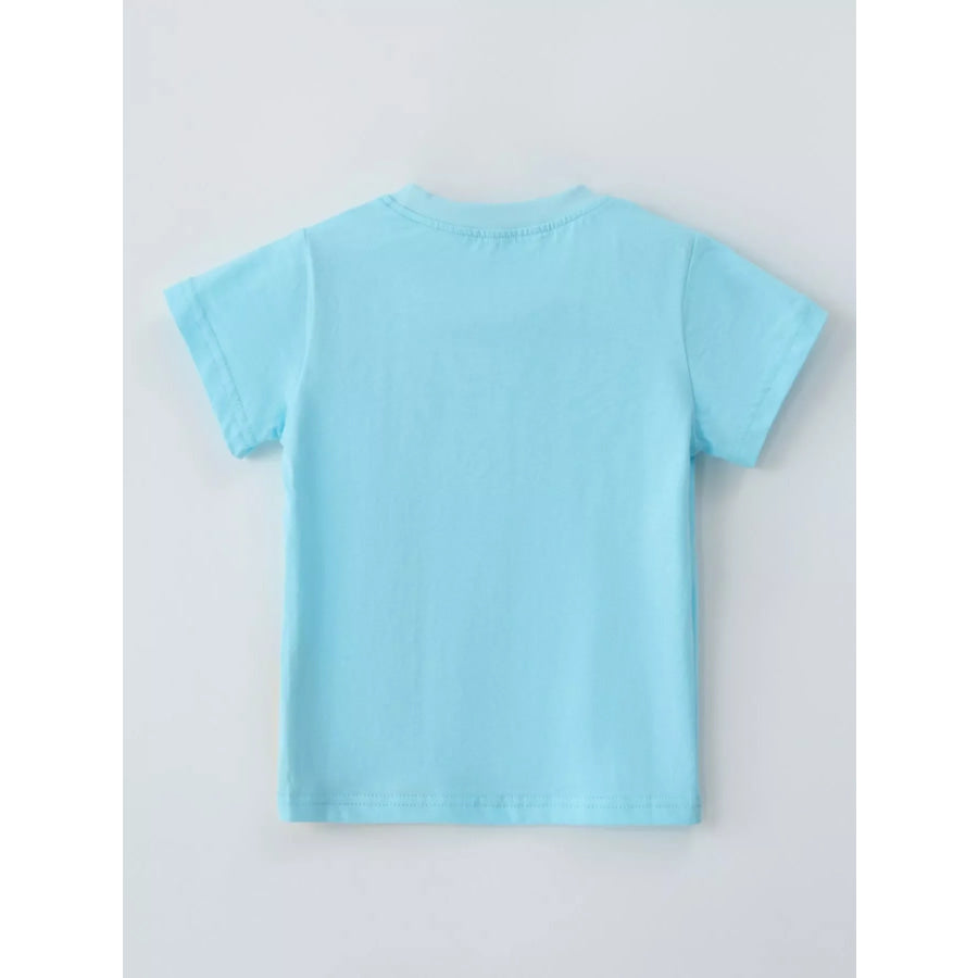 Children’s Giraffe T-shirt and Shorts Set Apparel and Accessories