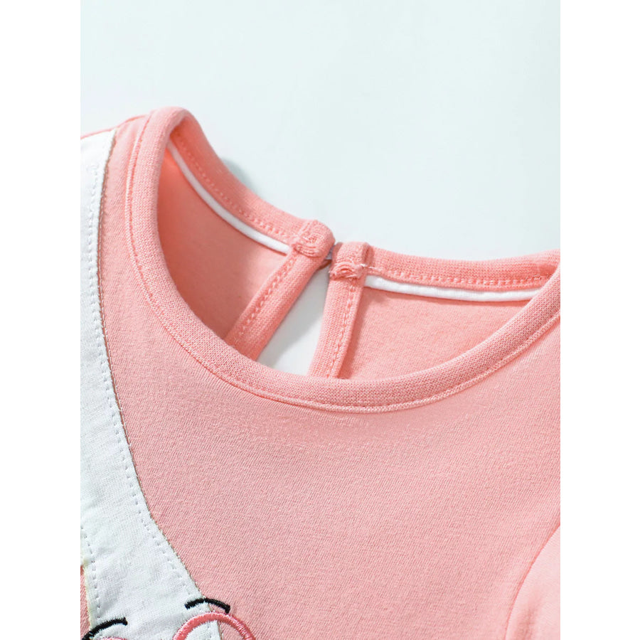 Children’s Goose Ruffle Sleeve Dress Apparel and Accessories
