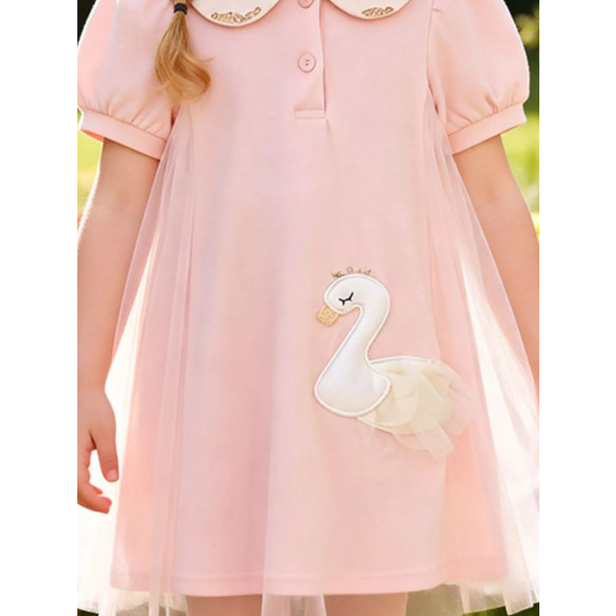 Children’s Goose Short Sleeve Dress Apparel and Accessories