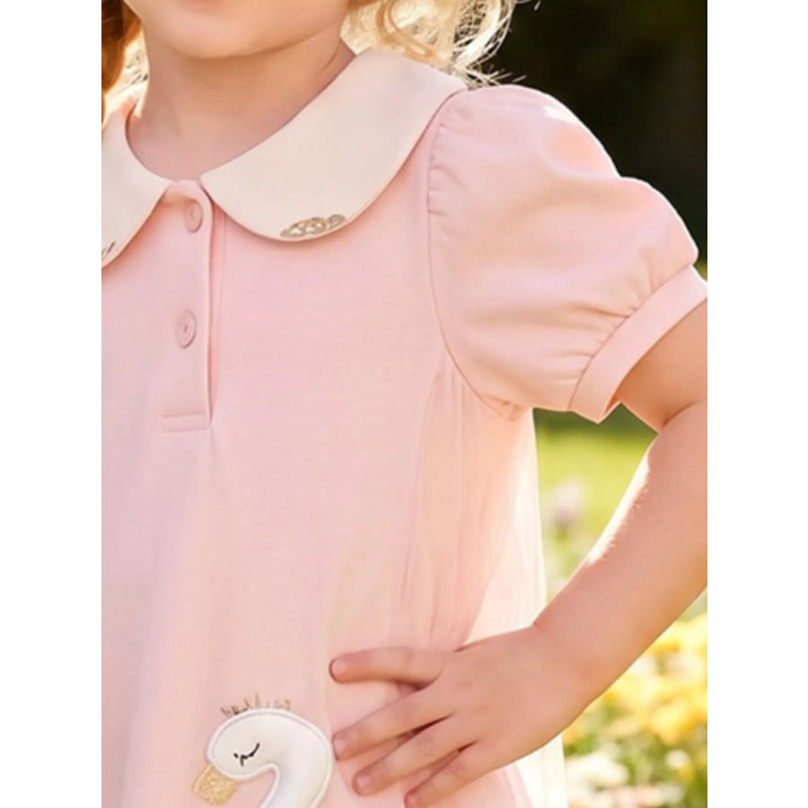 Children’s Goose Short Sleeve Dress Apparel and Accessories