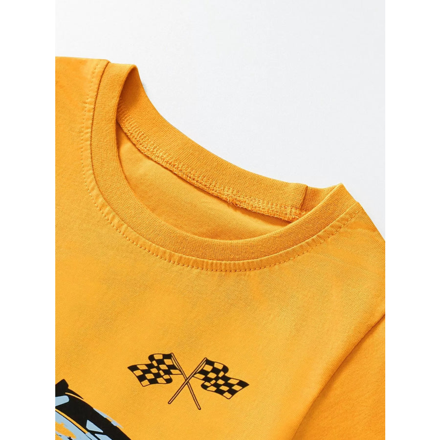 Children’s Graphic Crew Neck T-Shirt Apparel and Accessories