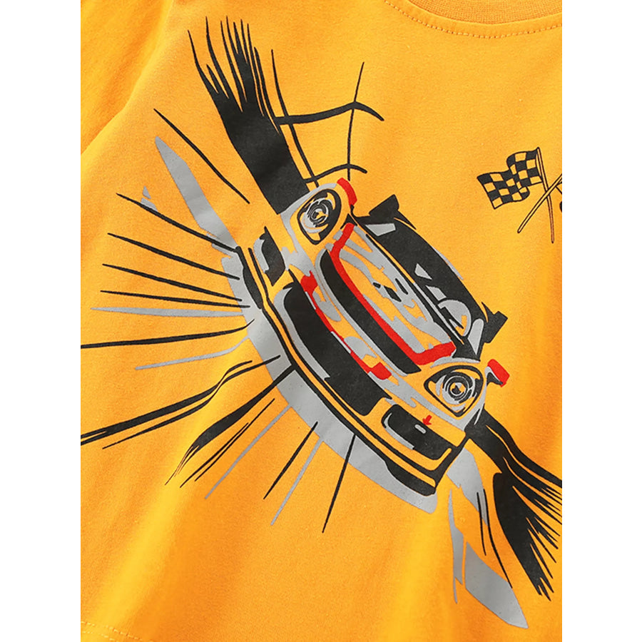 Children’s Graphic Crew Neck T-Shirt Apparel and Accessories