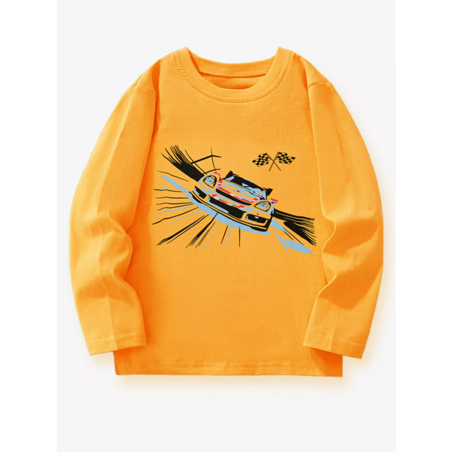 Children’s Graphic Crew Neck T-Shirt Apparel and Accessories