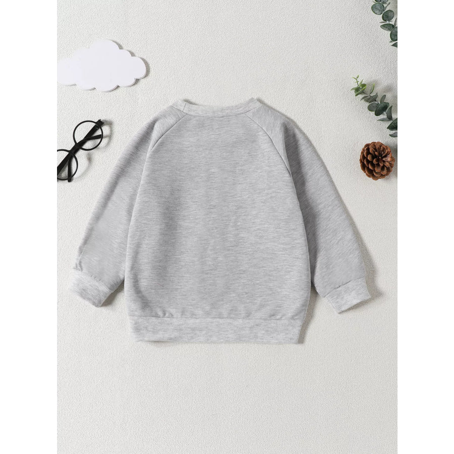 Children’s Graphic Round Neck Sweatshirt Apparel and Accessories
