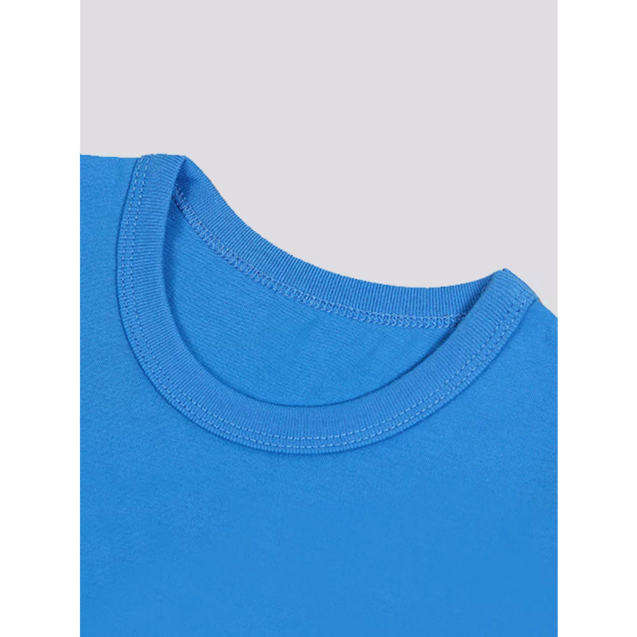 Children’s Graphic Round Neck T-Shirt Apparel and Accessories