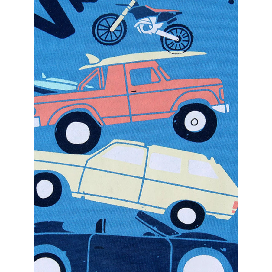 Children’s Graphic Round Neck T-Shirt Apparel and Accessories