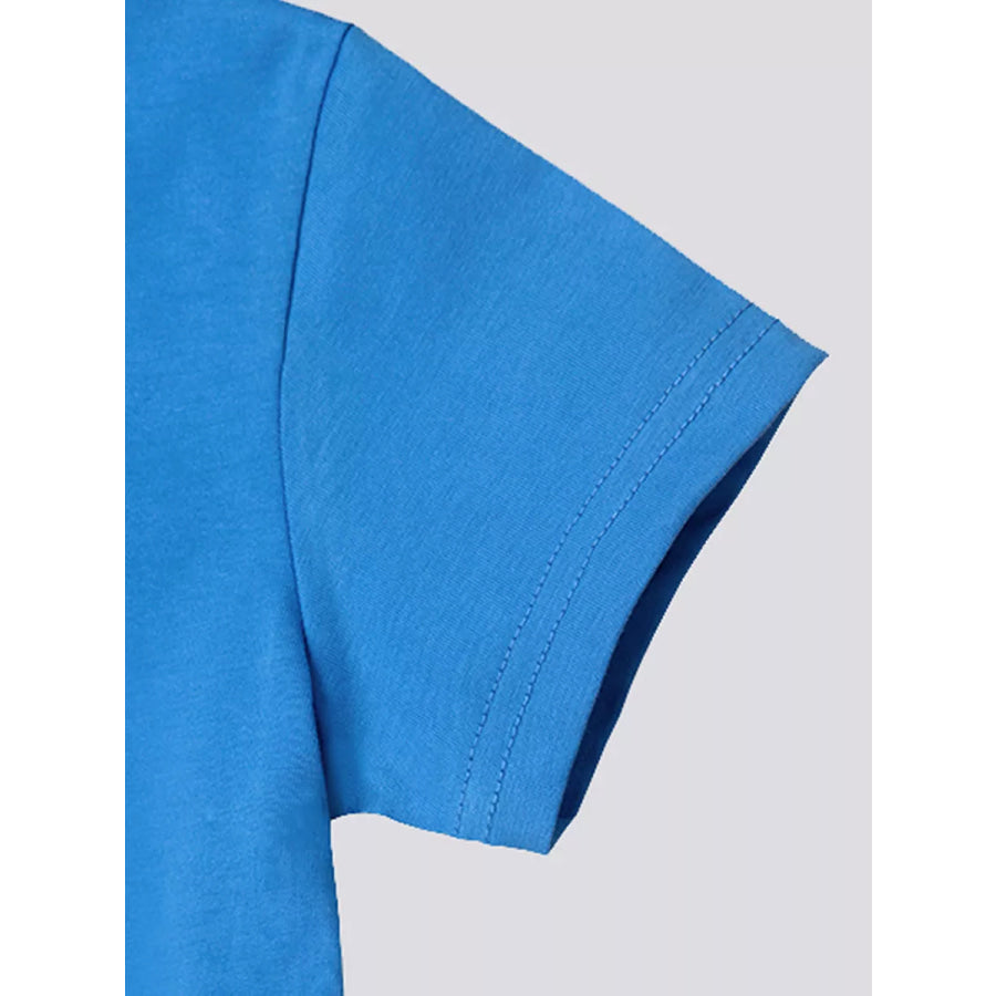 Children’s Graphic Round Neck T-Shirt Apparel and Accessories