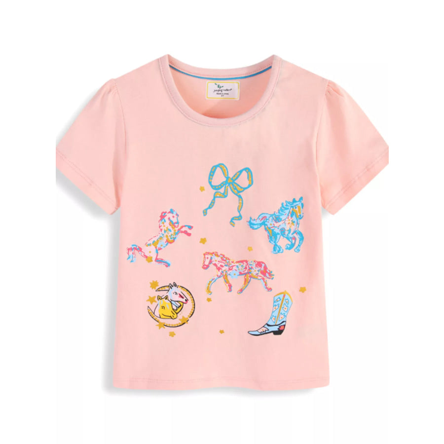 Children’s Graphic Short Sleeve T-Shirt Apparel and Accessories
