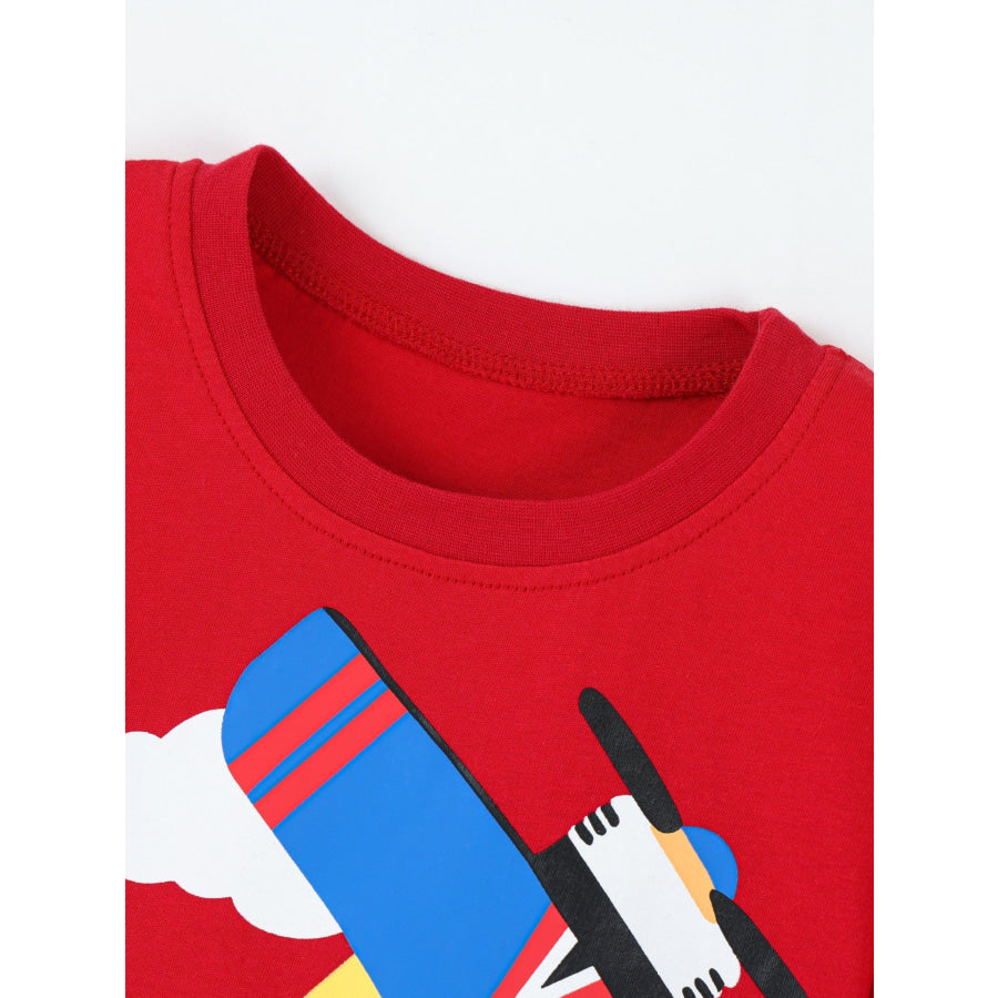 Children’s Graphic Short Sleeve T-Shirt Apparel and Accessories