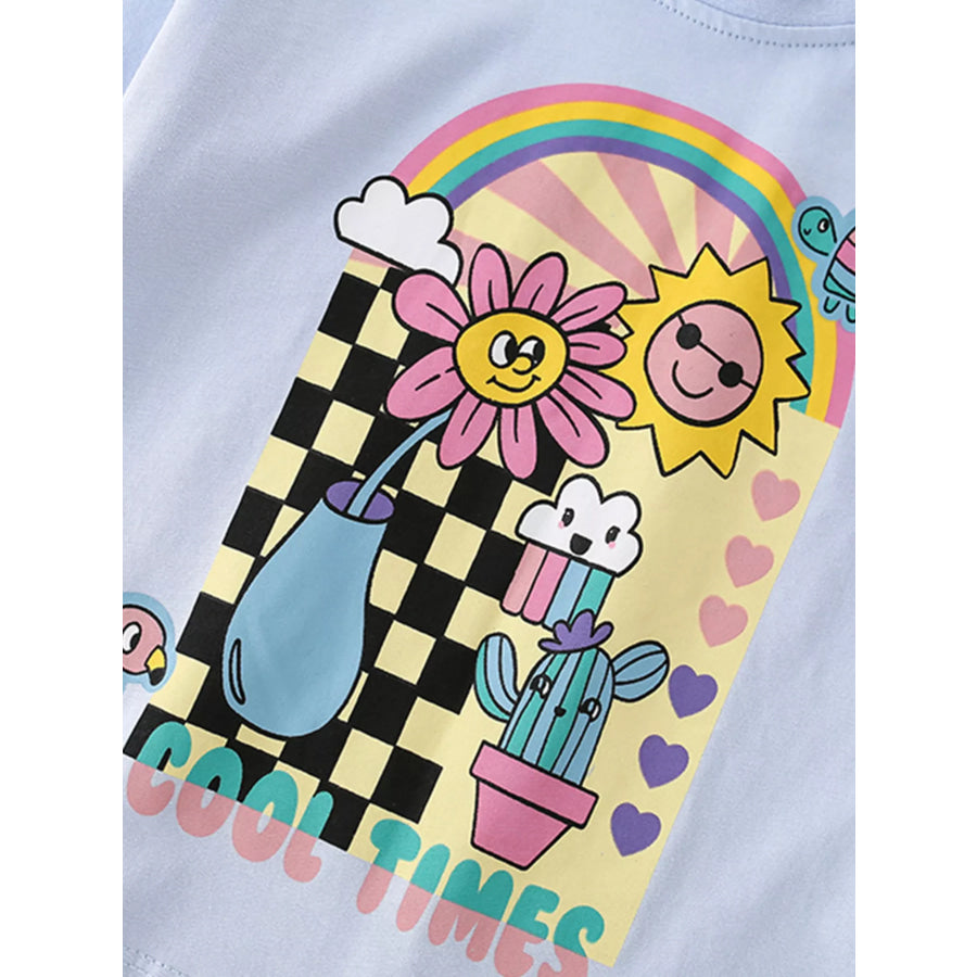 Children’s Graphic Short Sleeve T-Shirt Apparel and Accessories