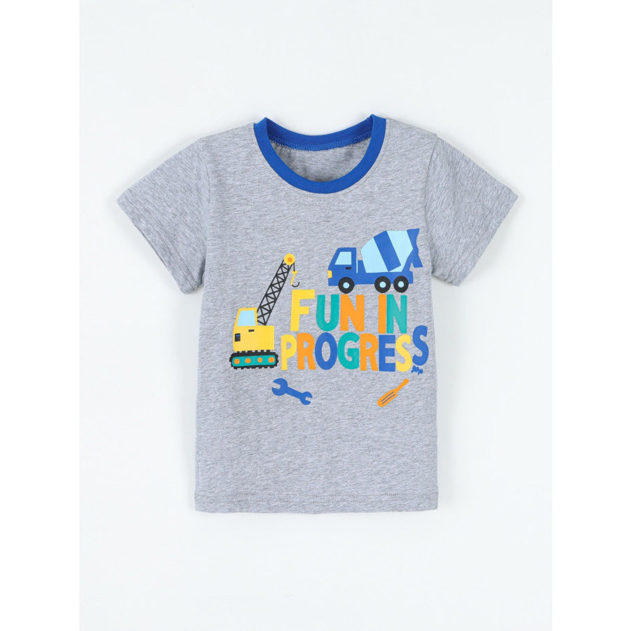 Children’s Graphic Short Sleeve T-Shirt Apparel and Accessories