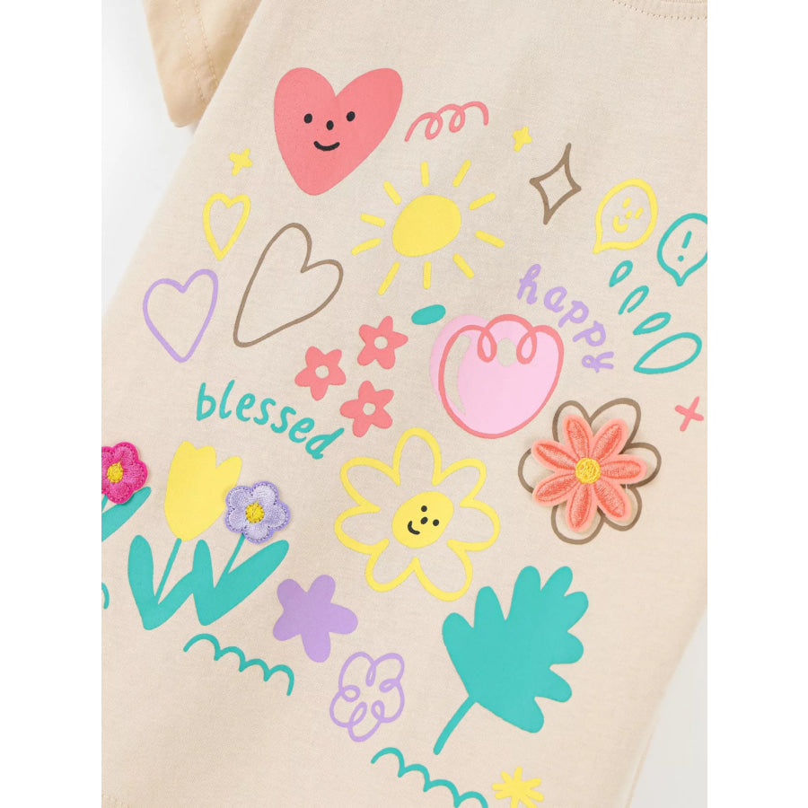 Children’s Graphic Short Sleeve T-Shirt Apparel and Accessories