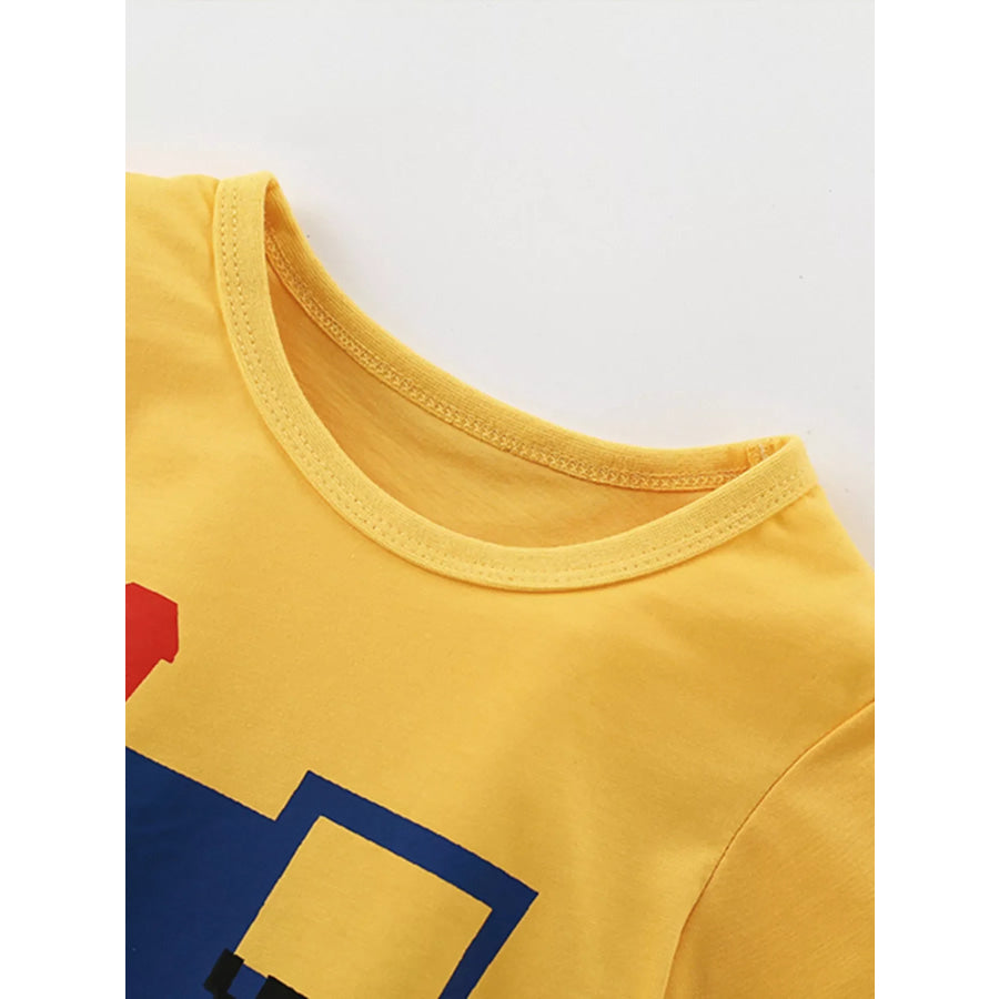 Children’s Graphic Short Sleeve T-Shirt Apparel and Accessories