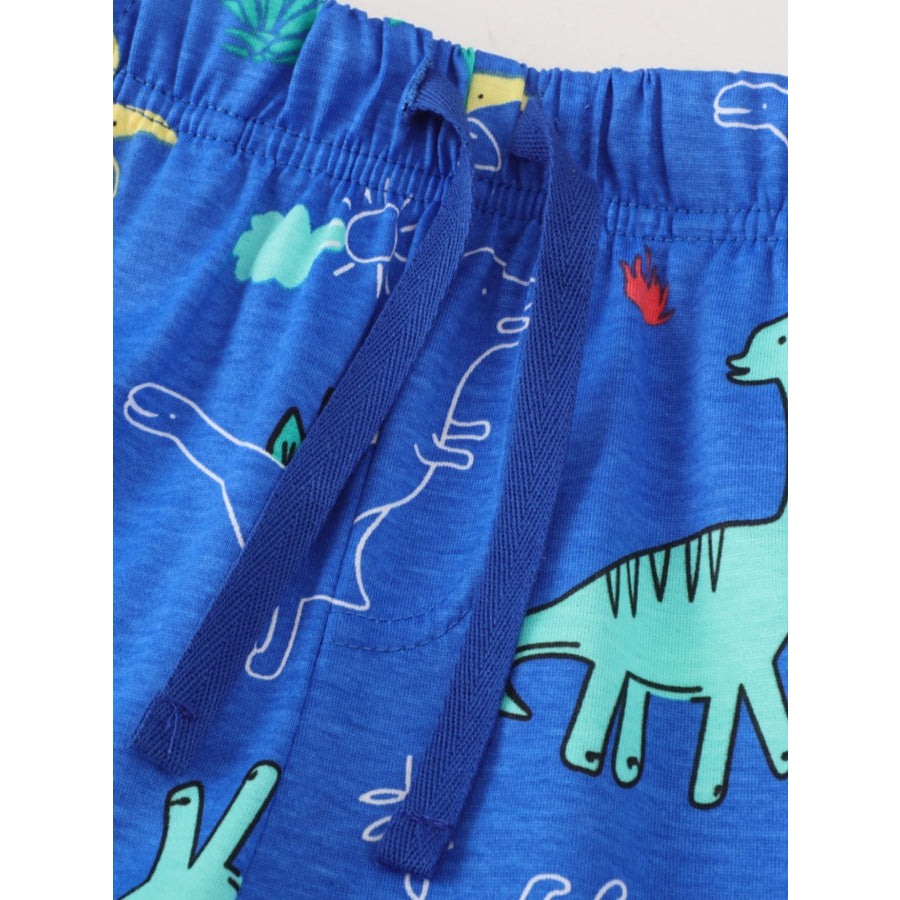 Children’s Graphic Short Sleeve Tee and Shorts Set Apparel and Accessories