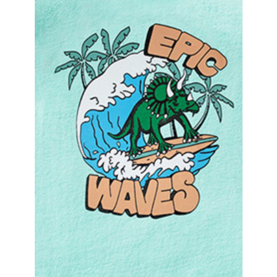 Children’s Graphic Short Sleeve Tee & Shorts Set Apparel and Accessories