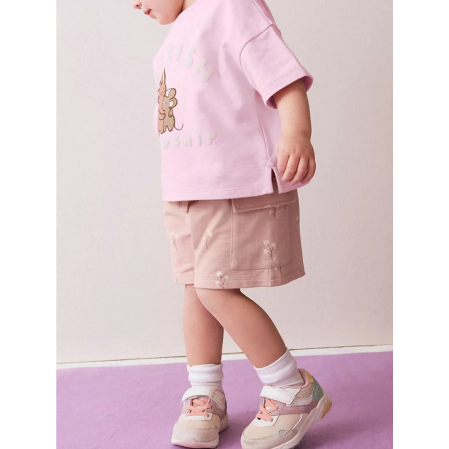 Children’s Graphic Tee and Shorts Set Apparel and Accessories