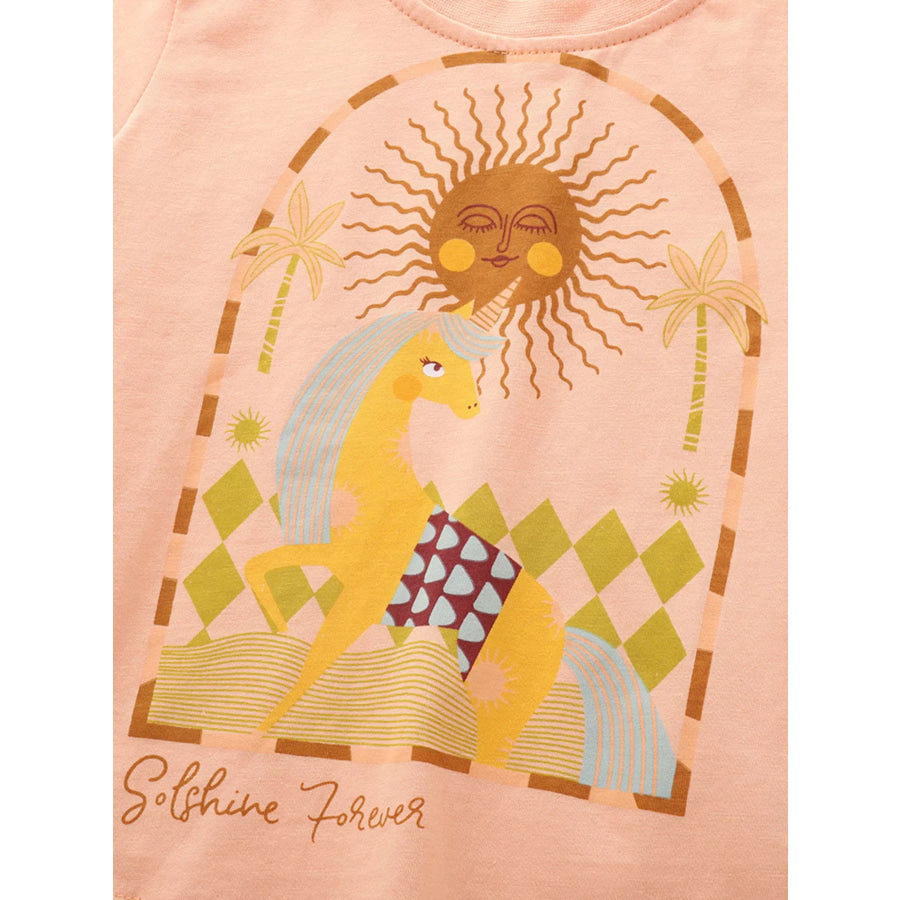Children’s Graphic Tee & Pants Set Apparel and Accessories