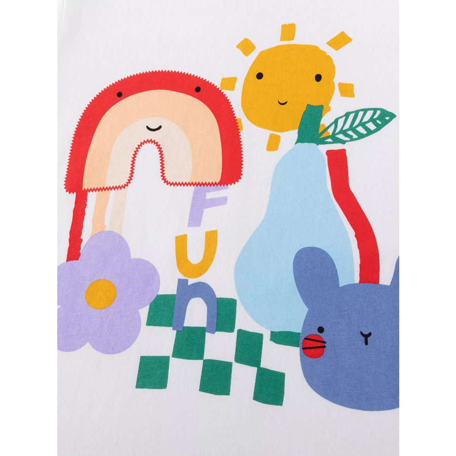 Children’s Graphic Tee & Shorts Set Apparel and Accessories