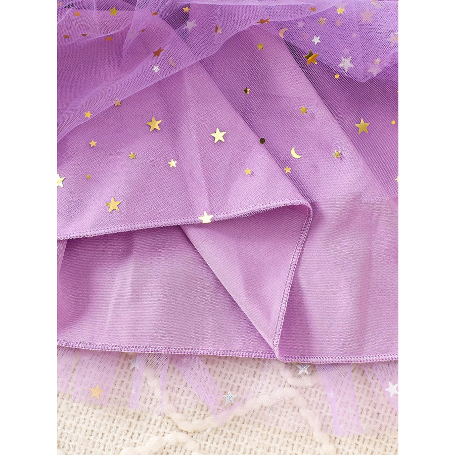 Children’s Halloween ’BOO Crew’ Ghost Graphic Tulle Tutu Dress Apparel and Accessories