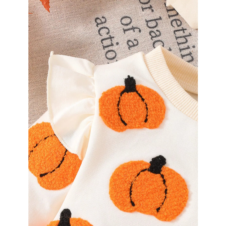 Children’s Halloween Ruffled Long Sleeve Bodysuit Apparel and Accessories