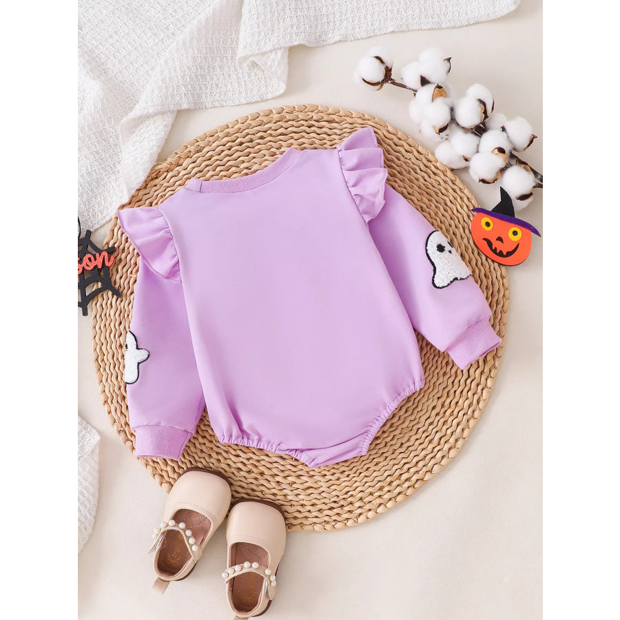Children’s Halloween Ruffled Long Sleeve Bodysuit Apparel and Accessories