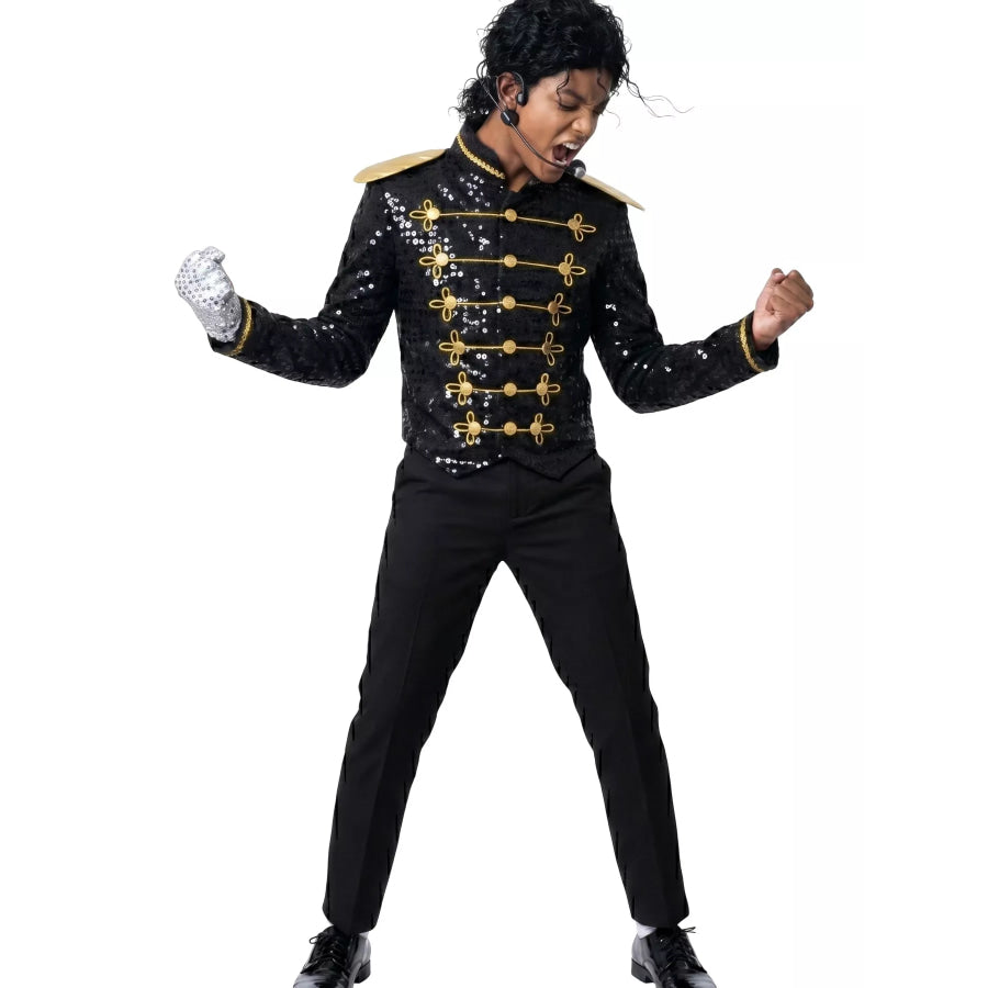 Children’s Halloween Sequin Performance Costume Set Black / S Apparel and Accessories