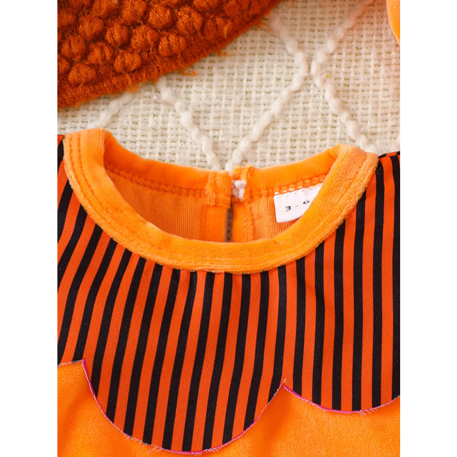 Children’s Halloween Sleeveless Bodysuit and Hat Set Apparel and Accessories