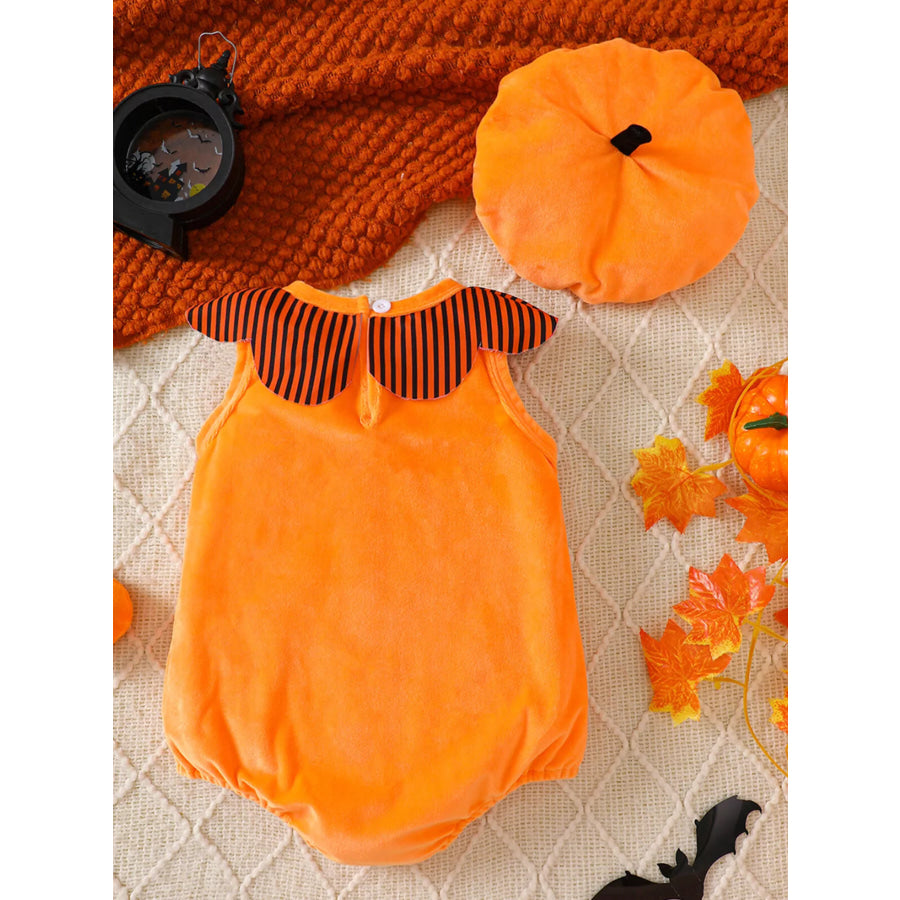 Children’s Halloween Sleeveless Bodysuit and Hat Set Apparel and Accessories
