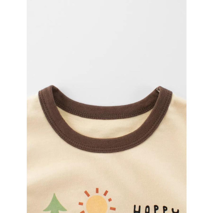 Children’s Happy Explorer Woodland Creatures Graphic T-Shirt Apparel and Accessories