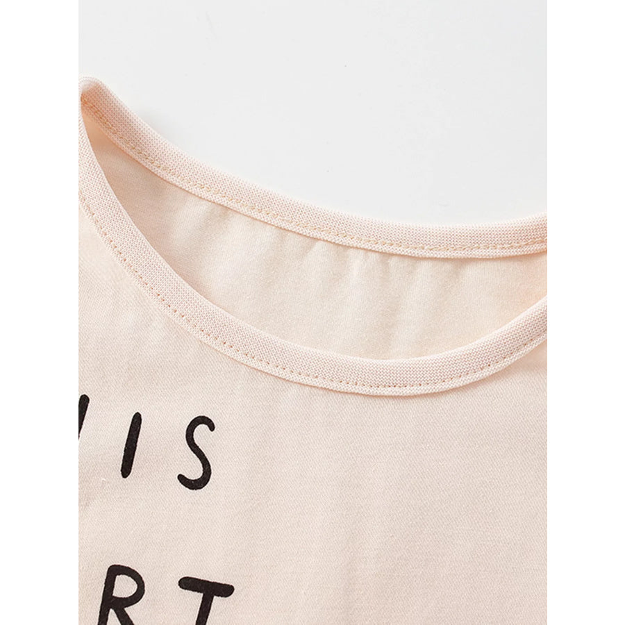 Children’s Heart Long Sleeve Casual T-Shirt Apparel and Accessories