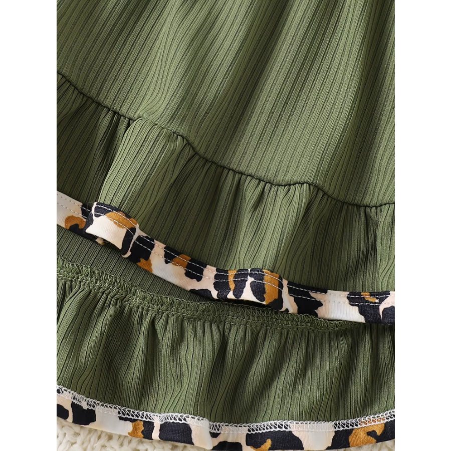 Children’s Honey Ruffle Hem Top and Pants Set Apparel and Accessories
