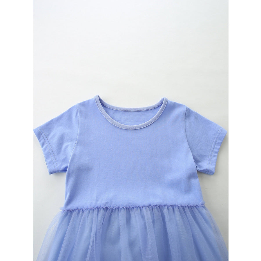 Children’s Horse Embroidered Tulle Dress Apparel and Accessories