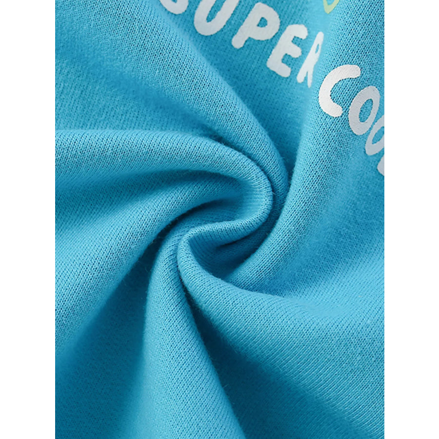 Children’s Ice Cream Graphic Round Neck Sweatshirt Apparel and Accessories