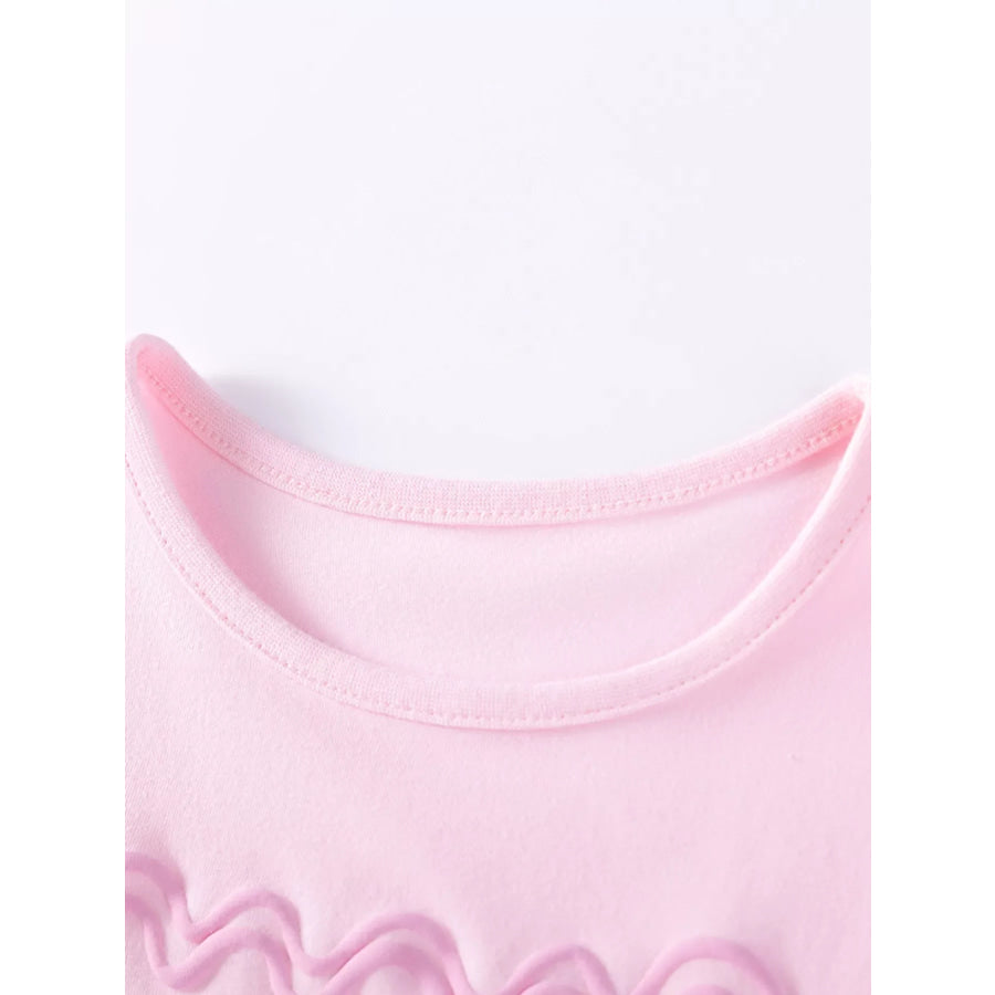 Children’s Ice Cream Graphic Tee & Capri Leggings Set Apparel and Accessories
